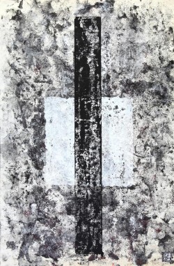 Kert - Metszet - japán papír, tempera - 56x38 cm - 2024