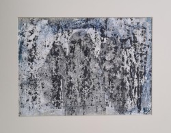 Közelítő angyal – papír, tempera, tus, ceruza – 28x38 cm – 2021 – a Tatabányai Kortárs Galéria tulajdona